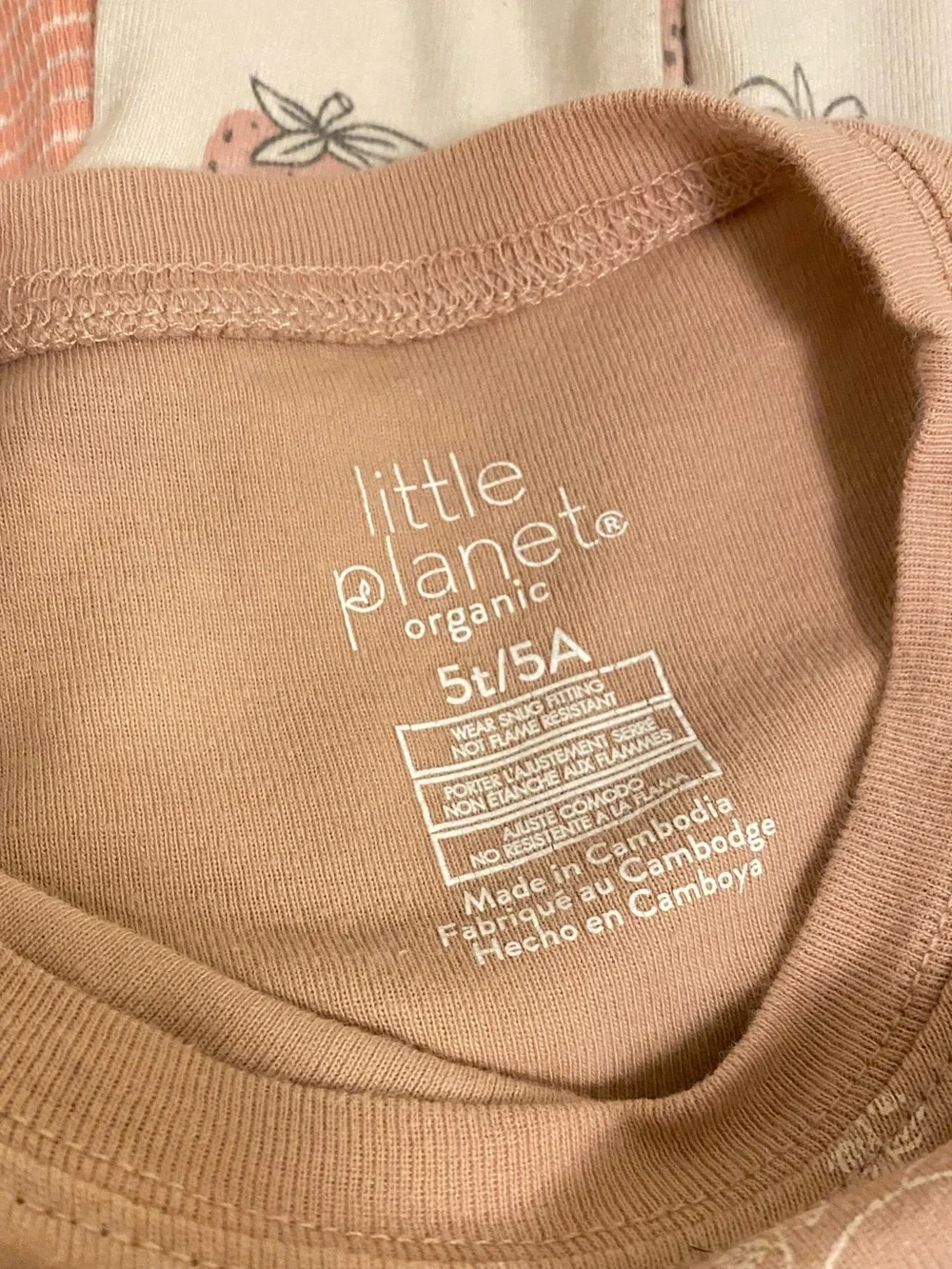 Set of 3 LITTLE PLANET Organic Pjs